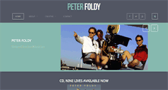 Desktop Screenshot of peterfoldy.com
